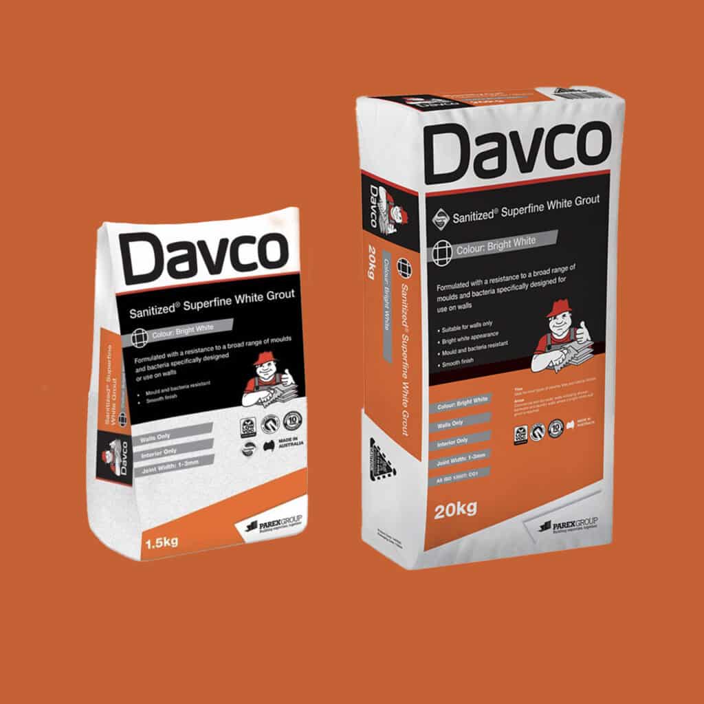 Davco Superfine White Grout Multifors