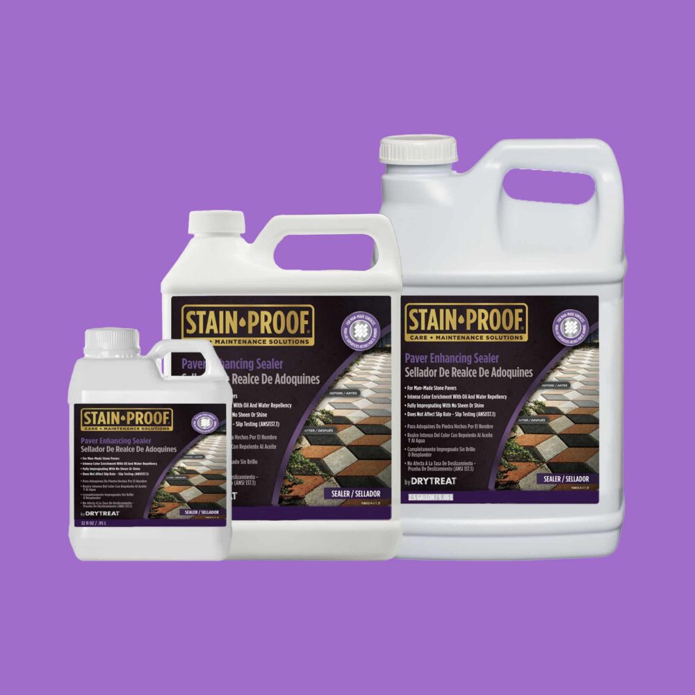 STAIN PROOF Paver Enhancing Sealer - Product Image