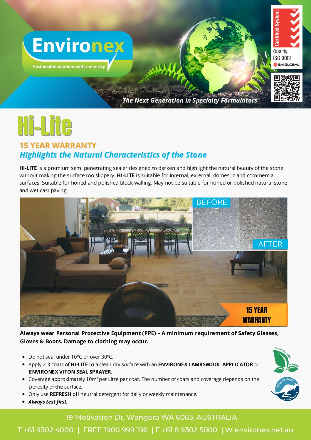 Technical Specifications