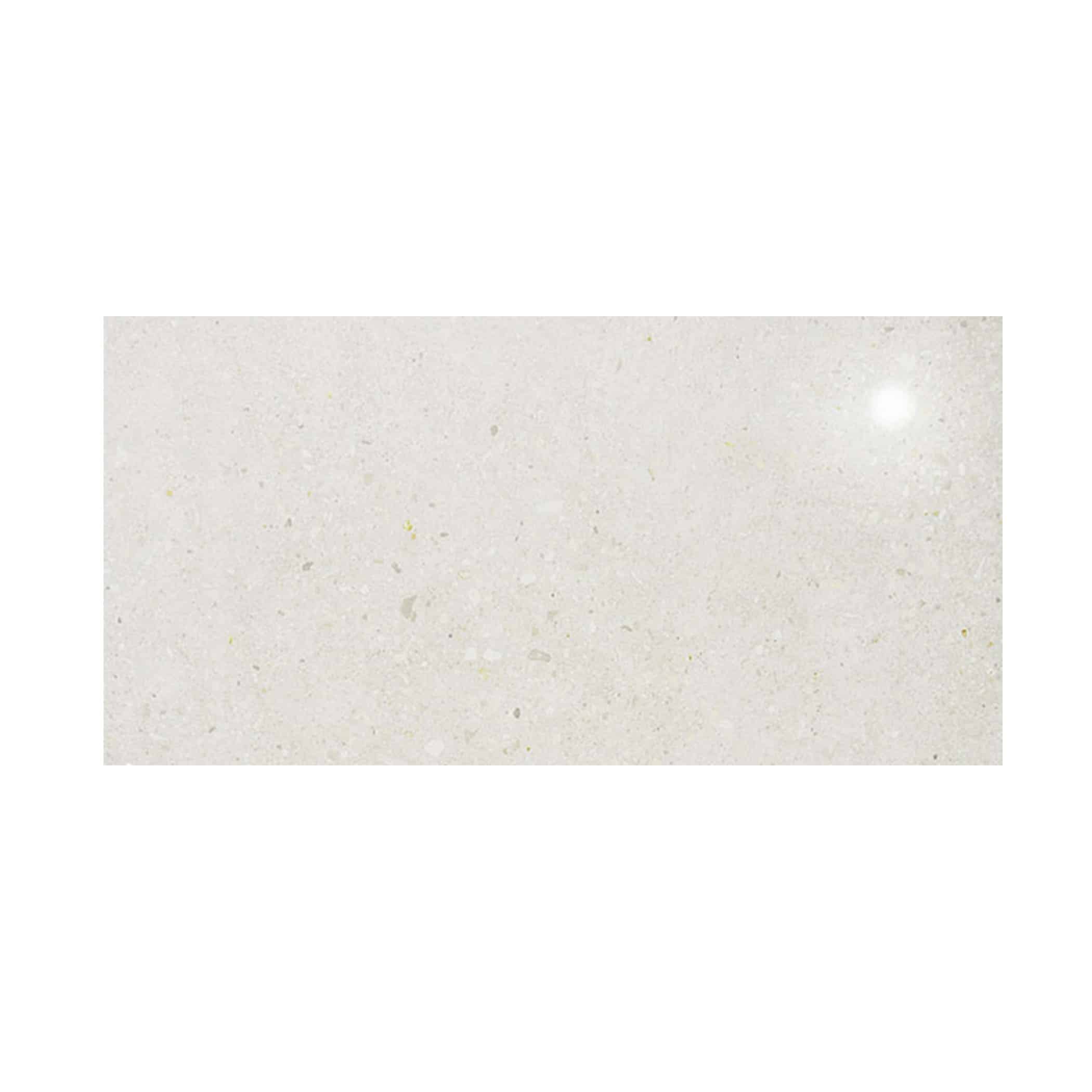 Bologna White Semi Polished Porcelain Tile - 300x600 Variation Image