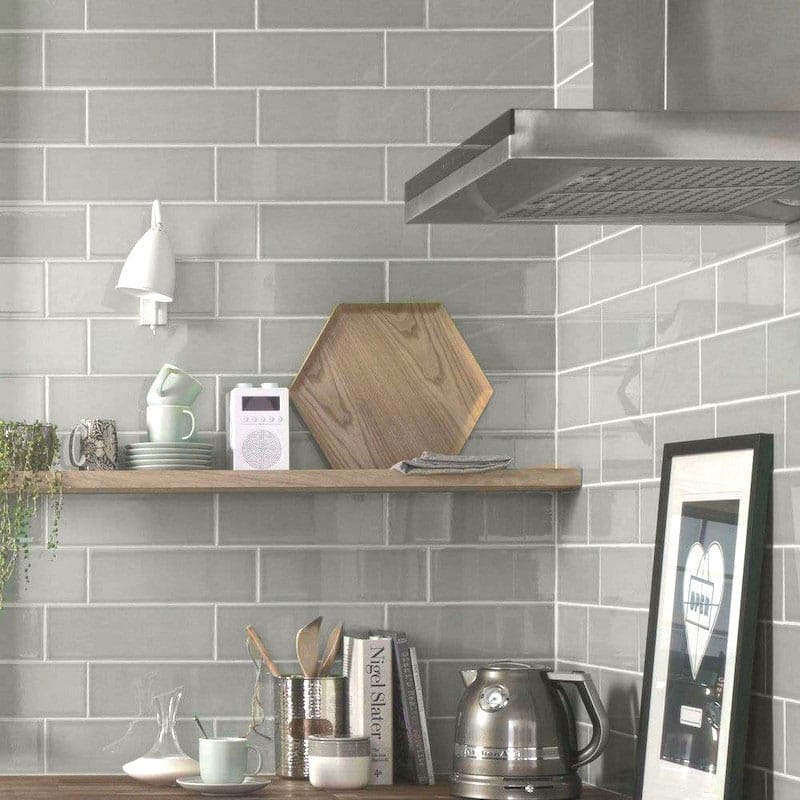 Buenos Aries Greige Subway Tile - Product Image