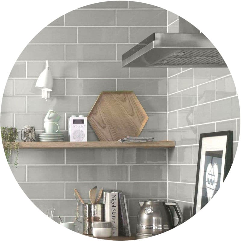 Buenos Aries Greige Subway Tile - Gallery Image