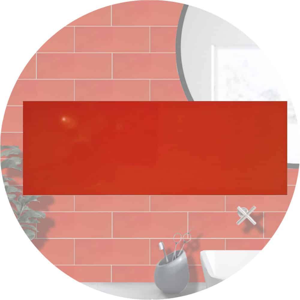Moscow Red Subway Tile - Gallery Ad Image