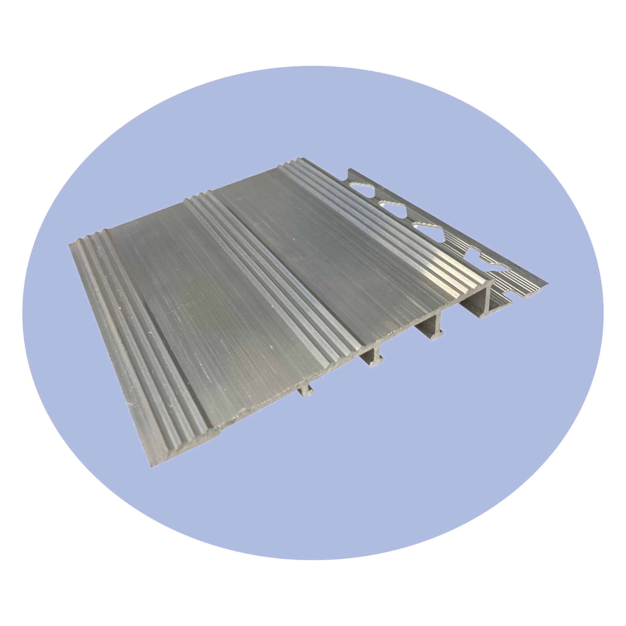Aluminium Transition Ramp - 12 x 110mm Mill Finish Variation Image