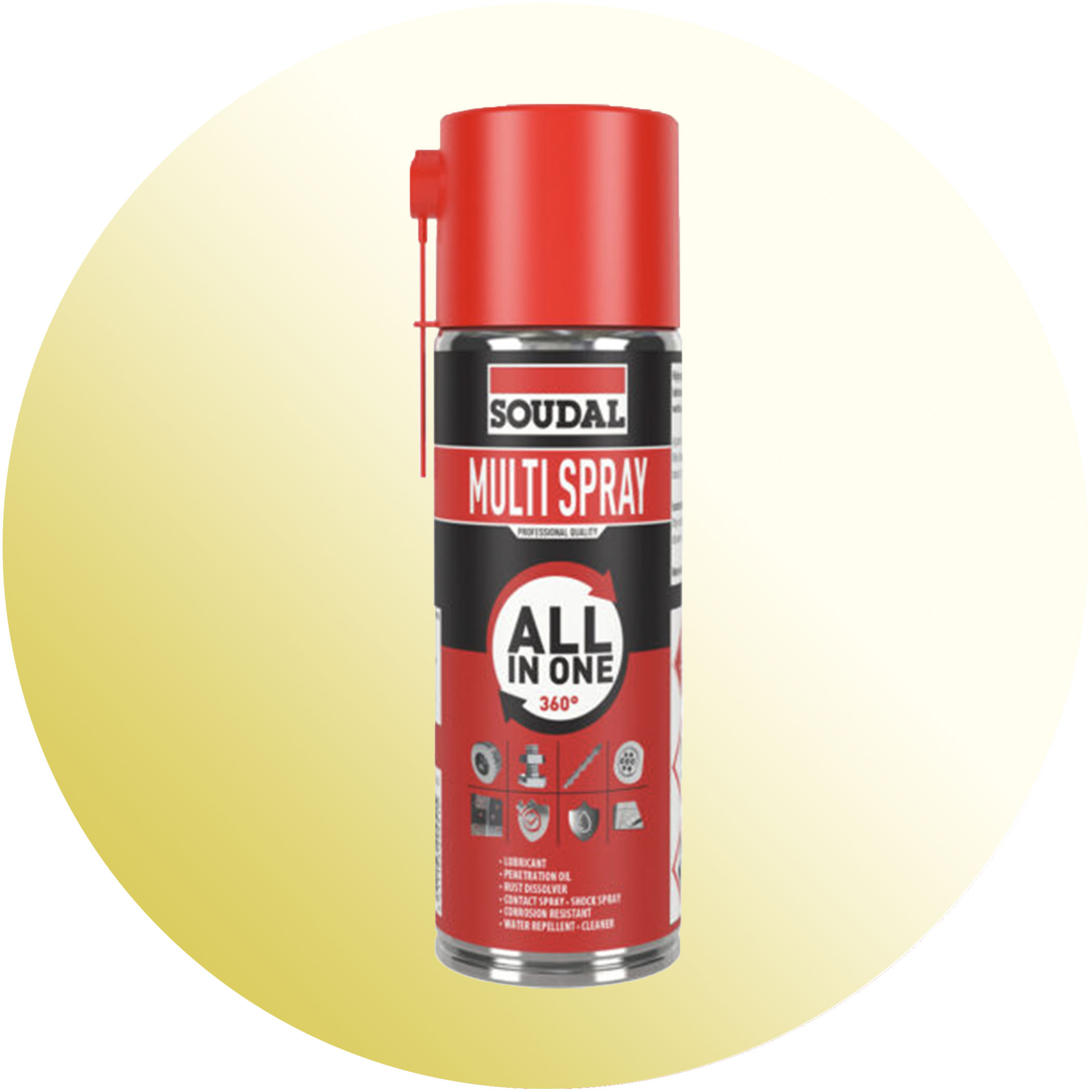 Soudal Multi Spray Lubricant - Product Image