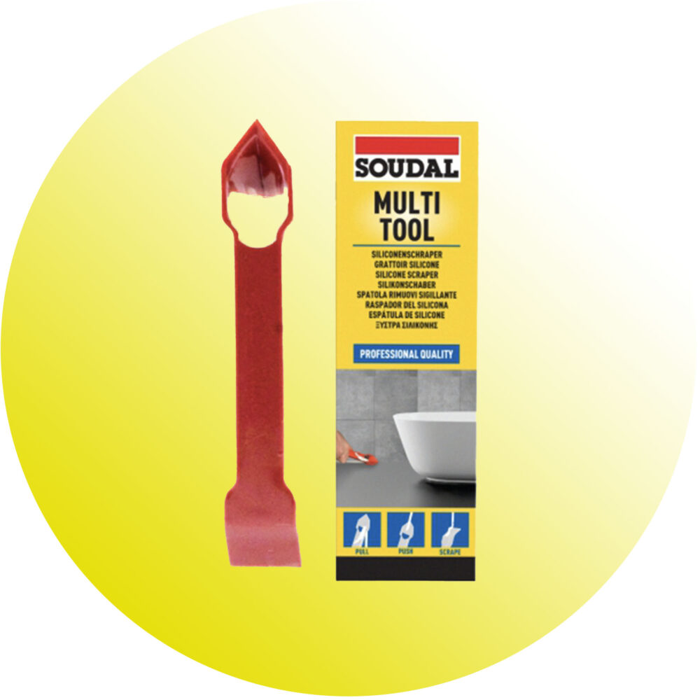 Soudal Multi Tool Silicon Scraper - Product Image