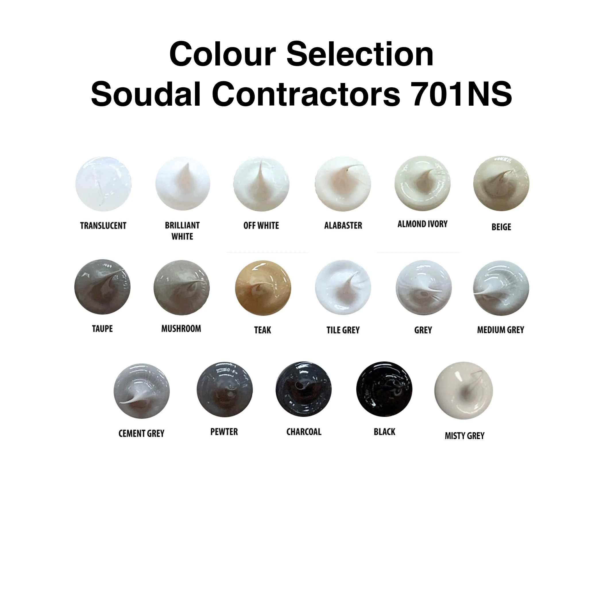 Soudal Contractors 701 NS Silicone