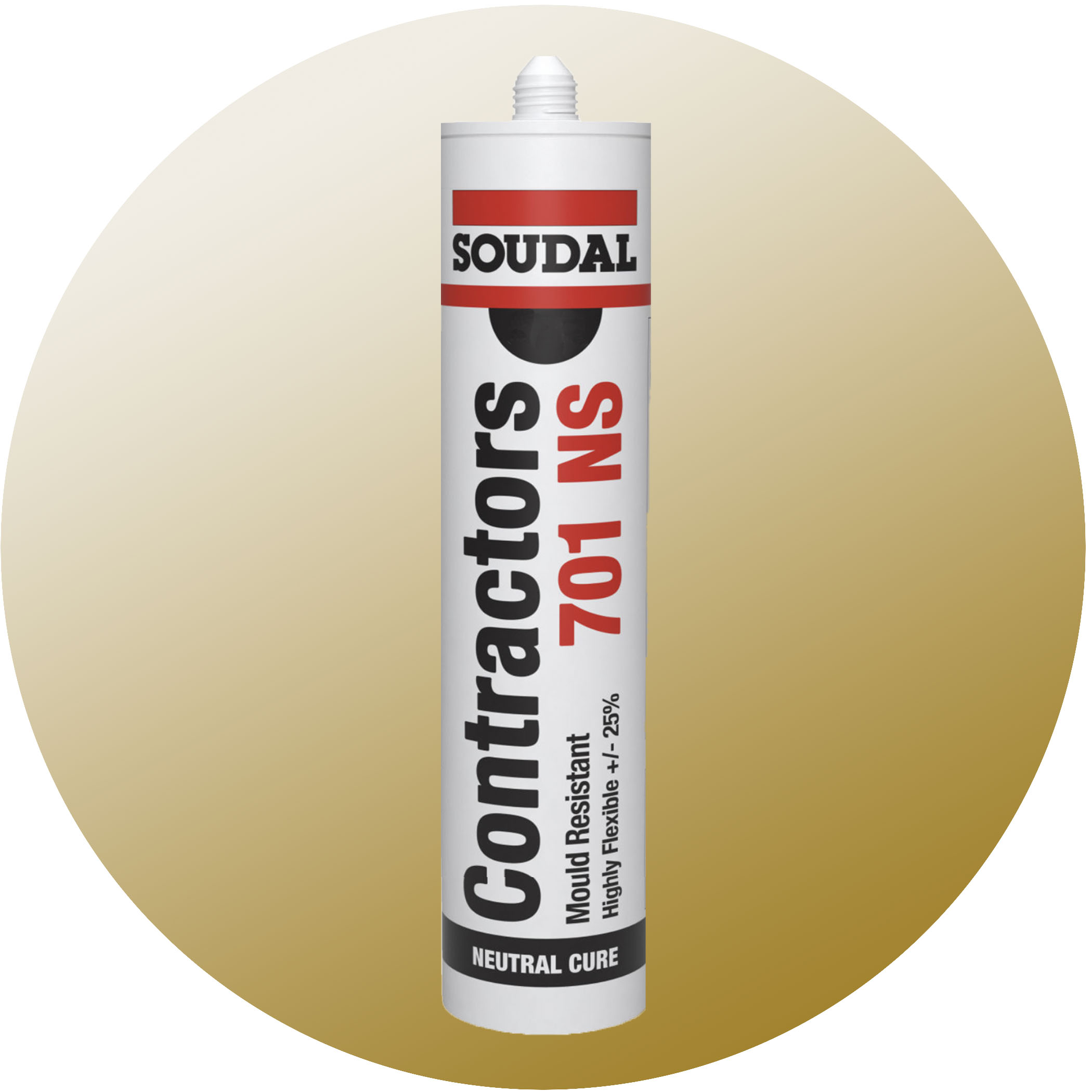 Soudal Contractors 701 NS Silicone - Product Image