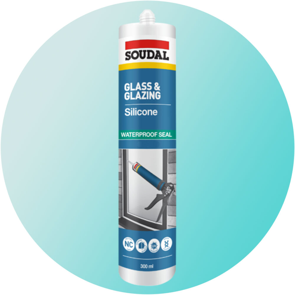 Soudal Glass and Glazing Silicone - Product Image