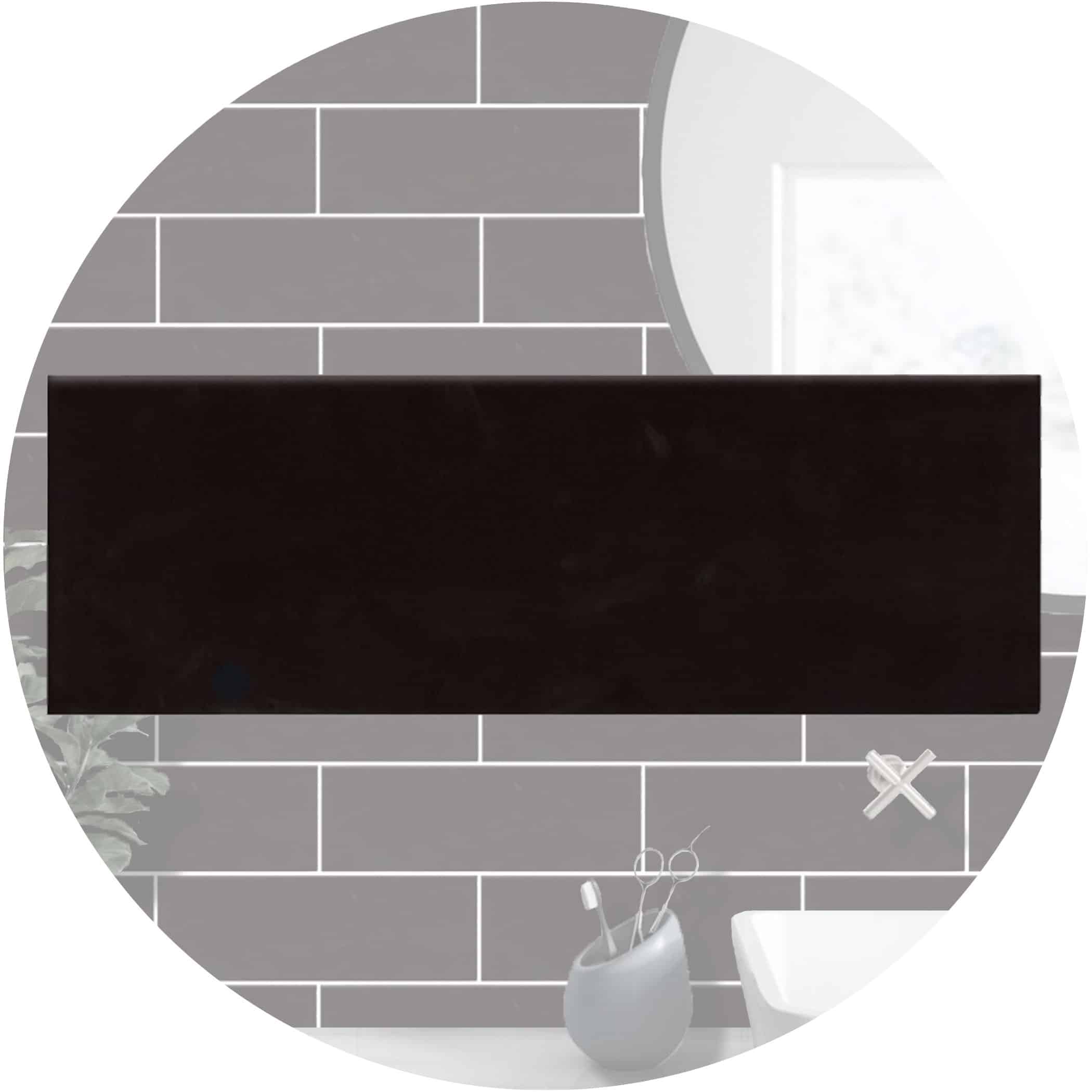New York Black Subway Tile - Google Ads Image