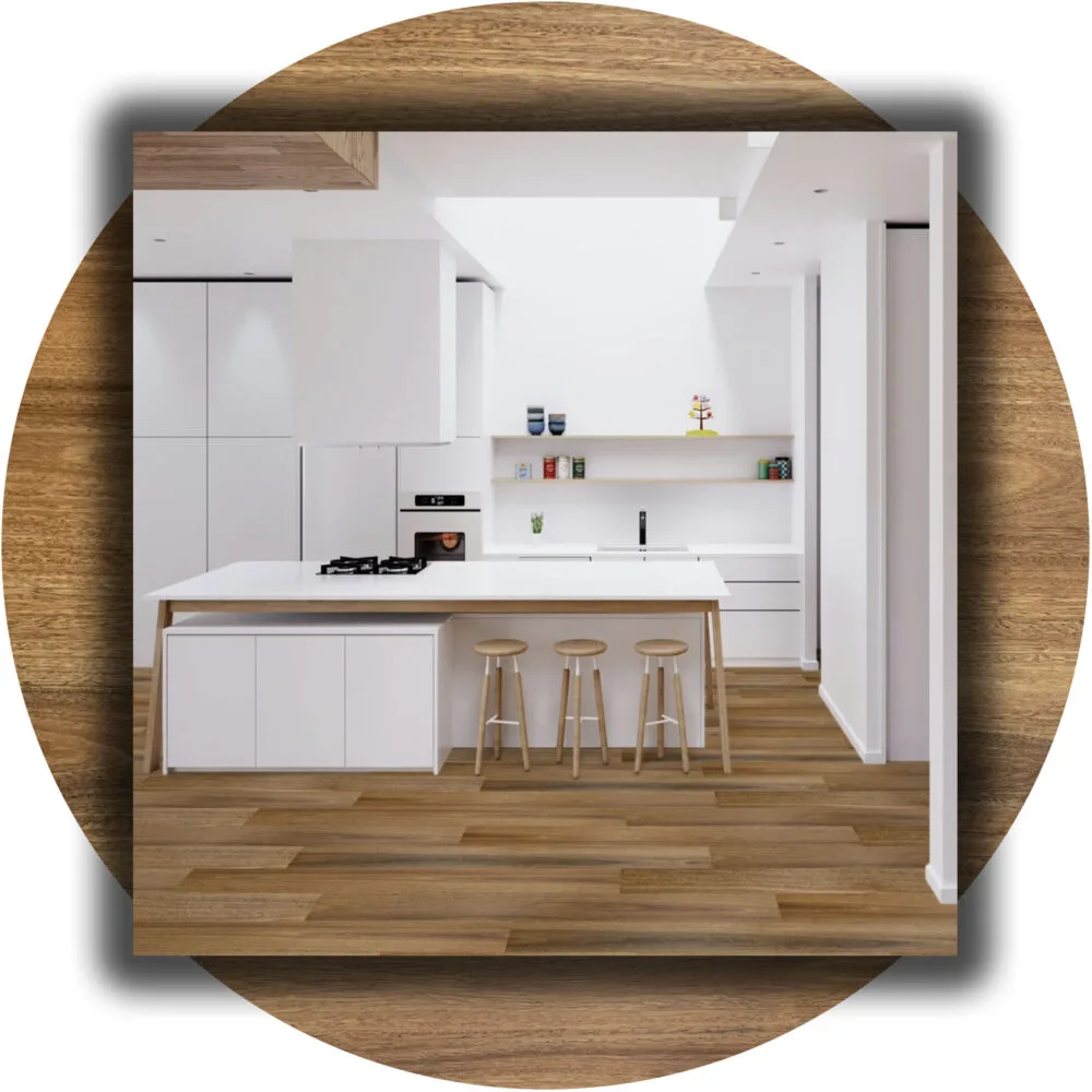 Sunstar Maxi Hybrid Flooring - 905 Spotted Gum - Product Image