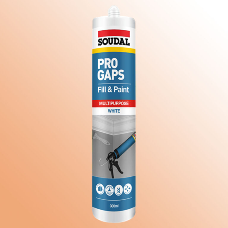 Soudal Pro Gaps Fill and Paint Multipurpose Gap Filler - Product Image