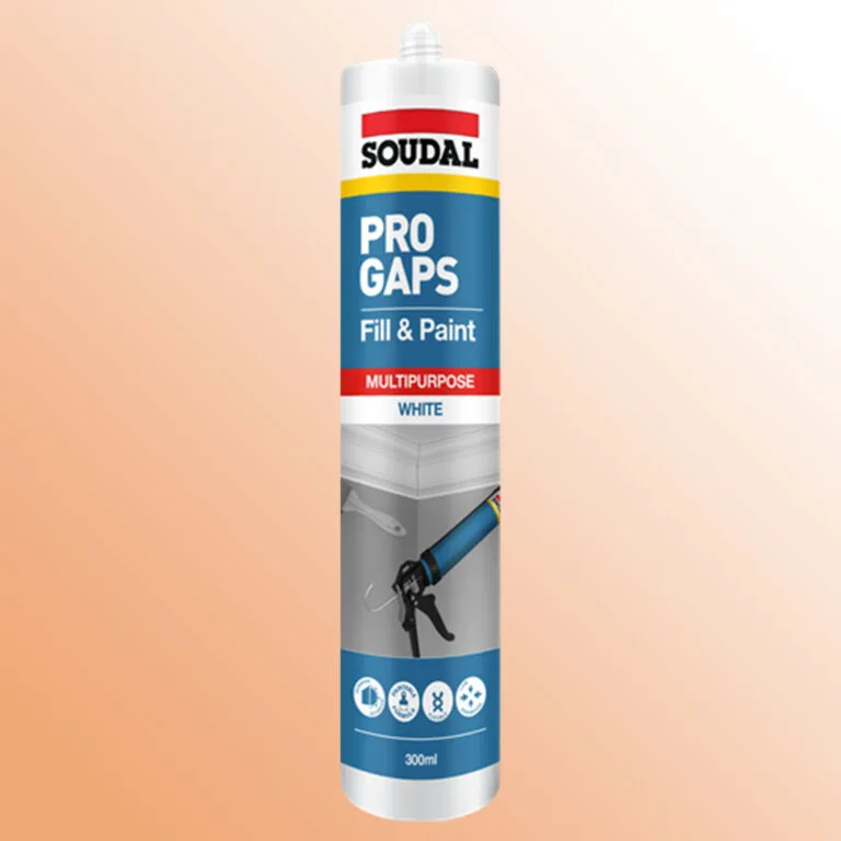 Soudal Pro Gaps Fill and Paint Multipurpose Gap Filler - Product Image