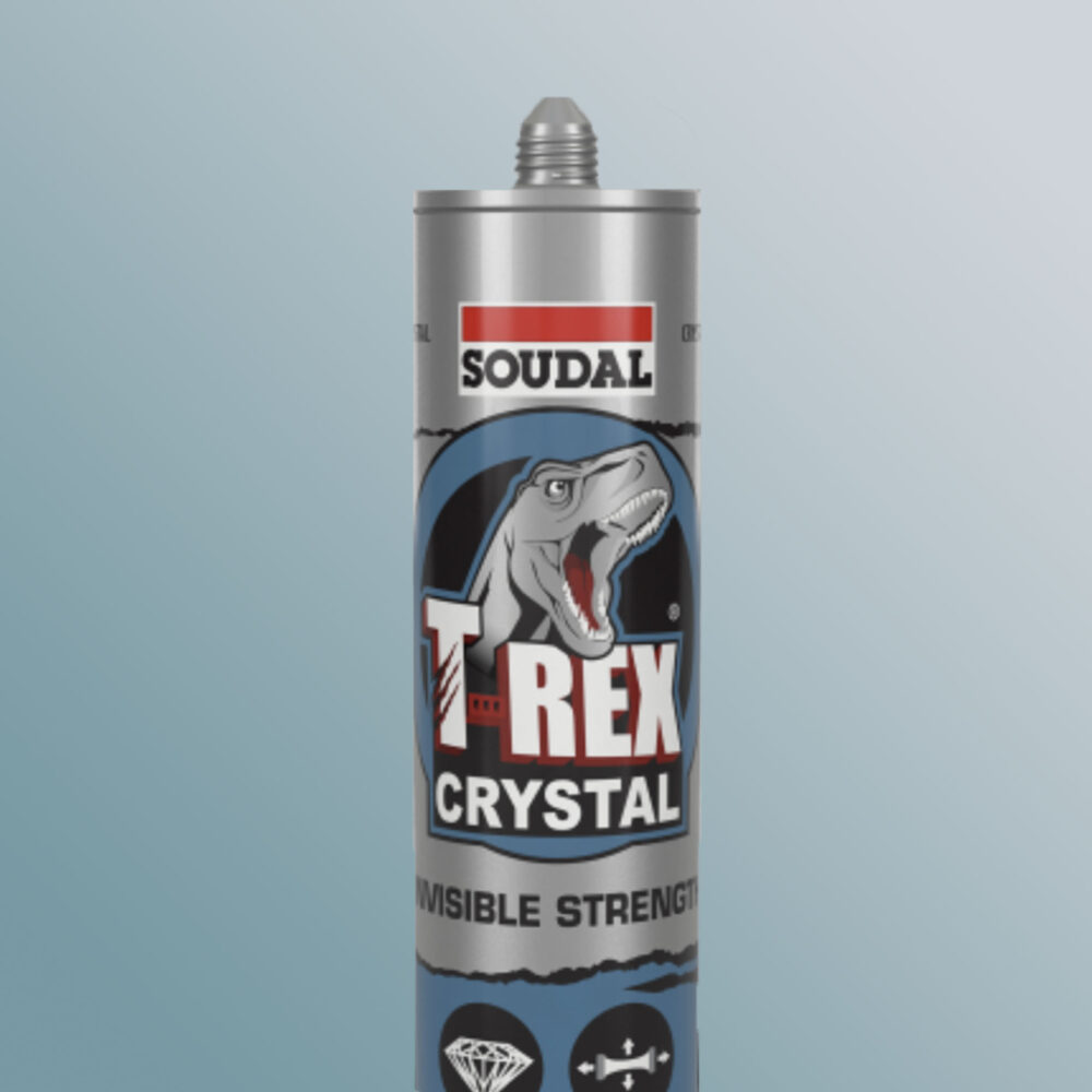 Soudal T Rex Power Crystal Adhesive - Product Image
