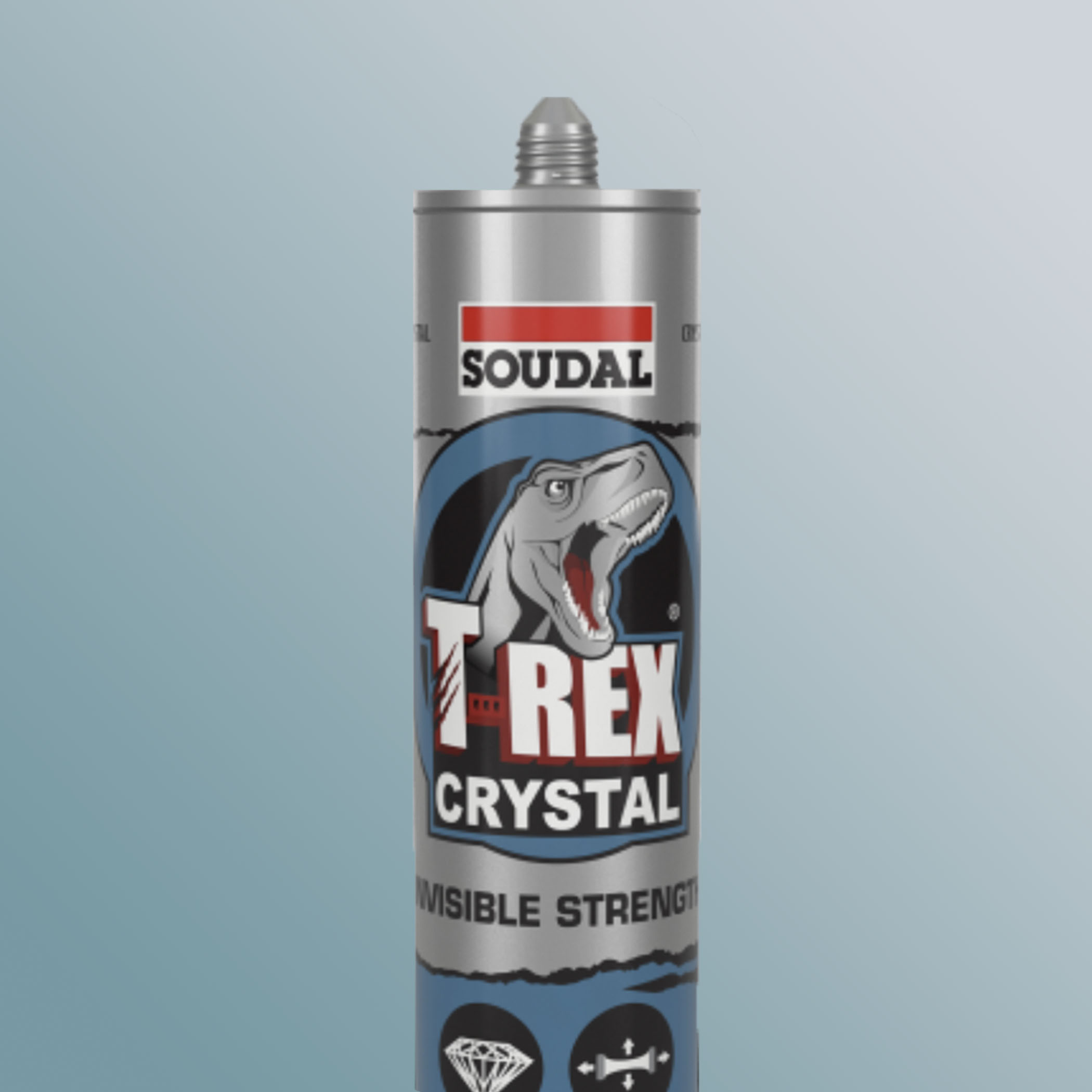 Soudal T Rex Power Crystal Adhesive - Product Image