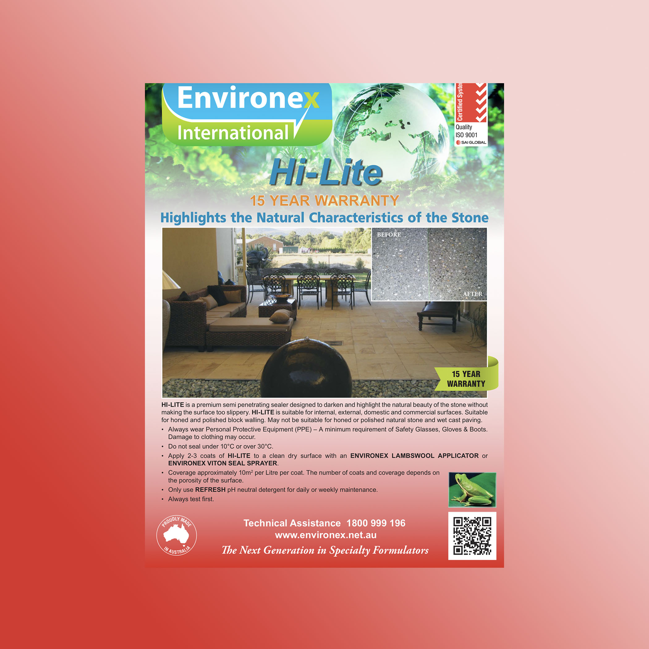 Environex Hi-Lite Semi-Penetrating Sealer - Gallery Image