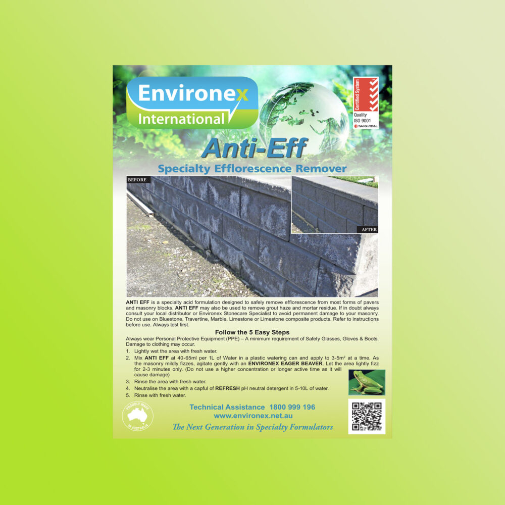 Environex Anti-Eff Efflorescence Remover - Gallery Image