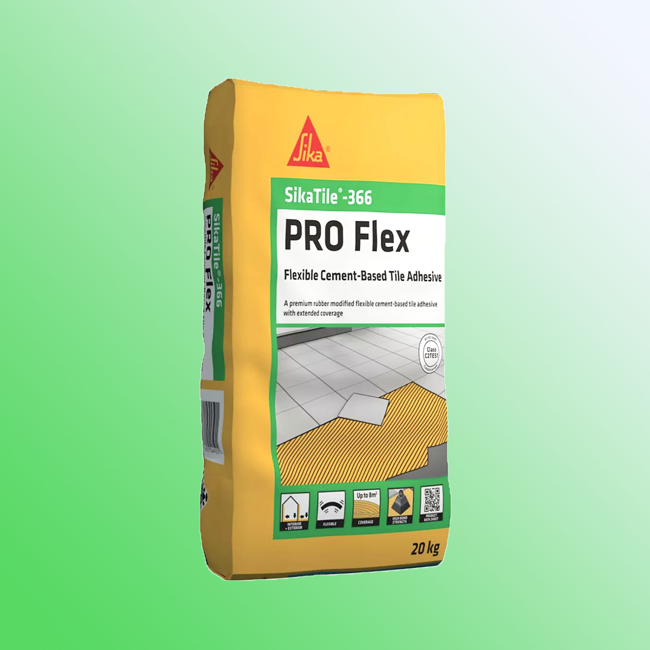 SikaTile 366 ProFlex Tile Adhesive - Product Image