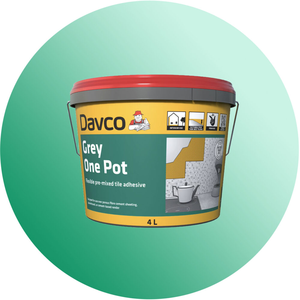Davco Grey One Pot - Pre-mixed Tile Adhesive - 4L Variation Image