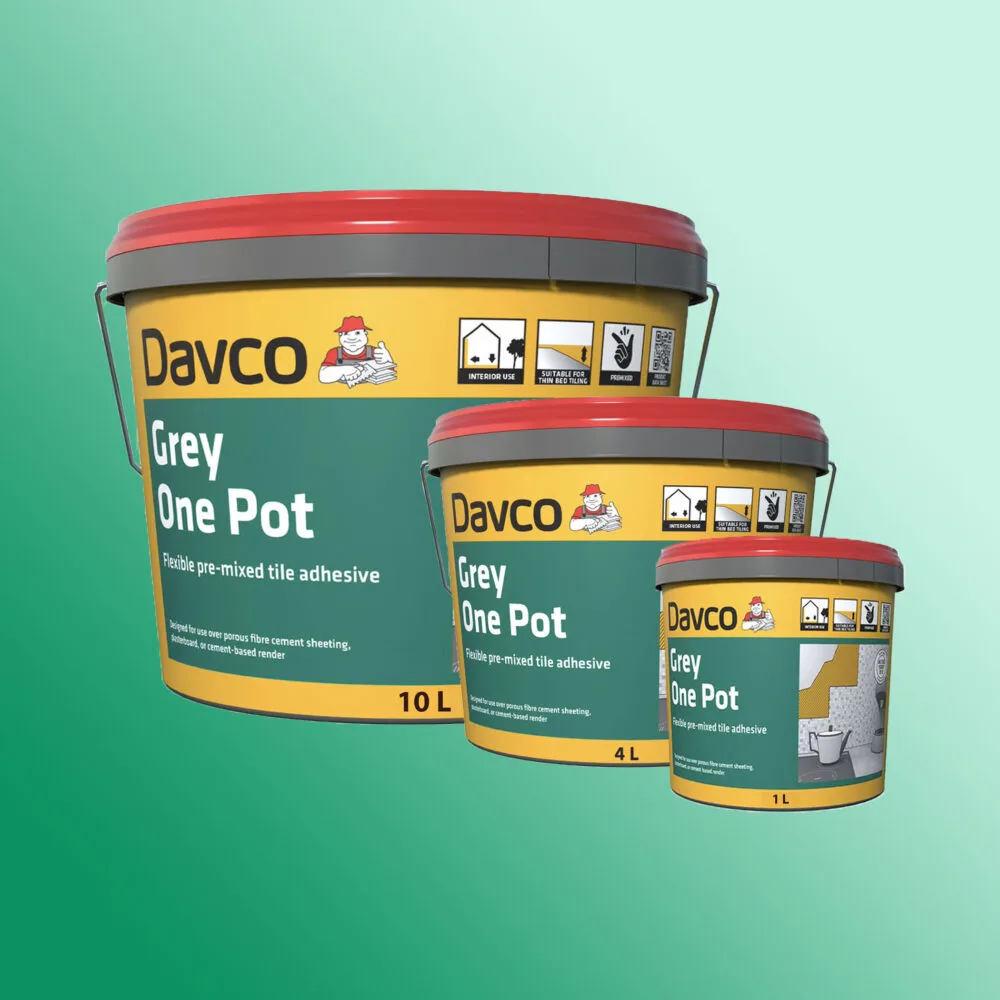 Davco Grey One Pot - Pre-mixed Tile Adhesive - Product Image