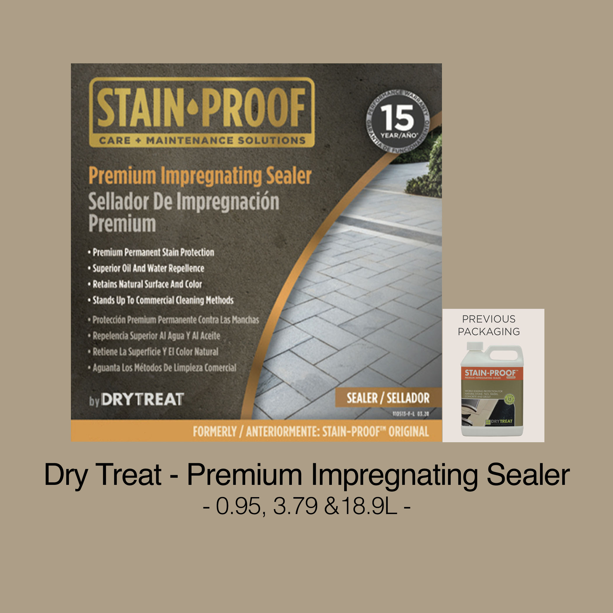 STAIN PROOF Premium Impregnating Sealer - Product Image