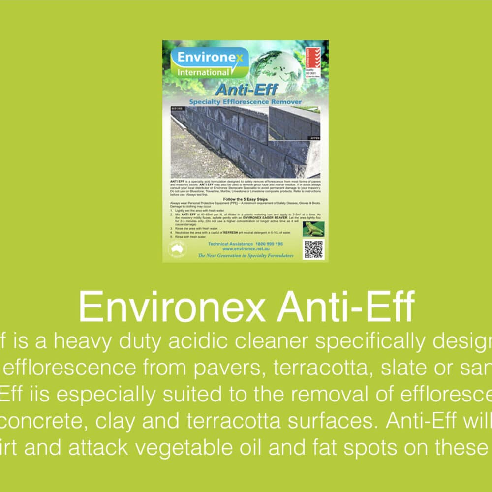 Environex Anti-Eff Efflorescence Remover - Feature Image