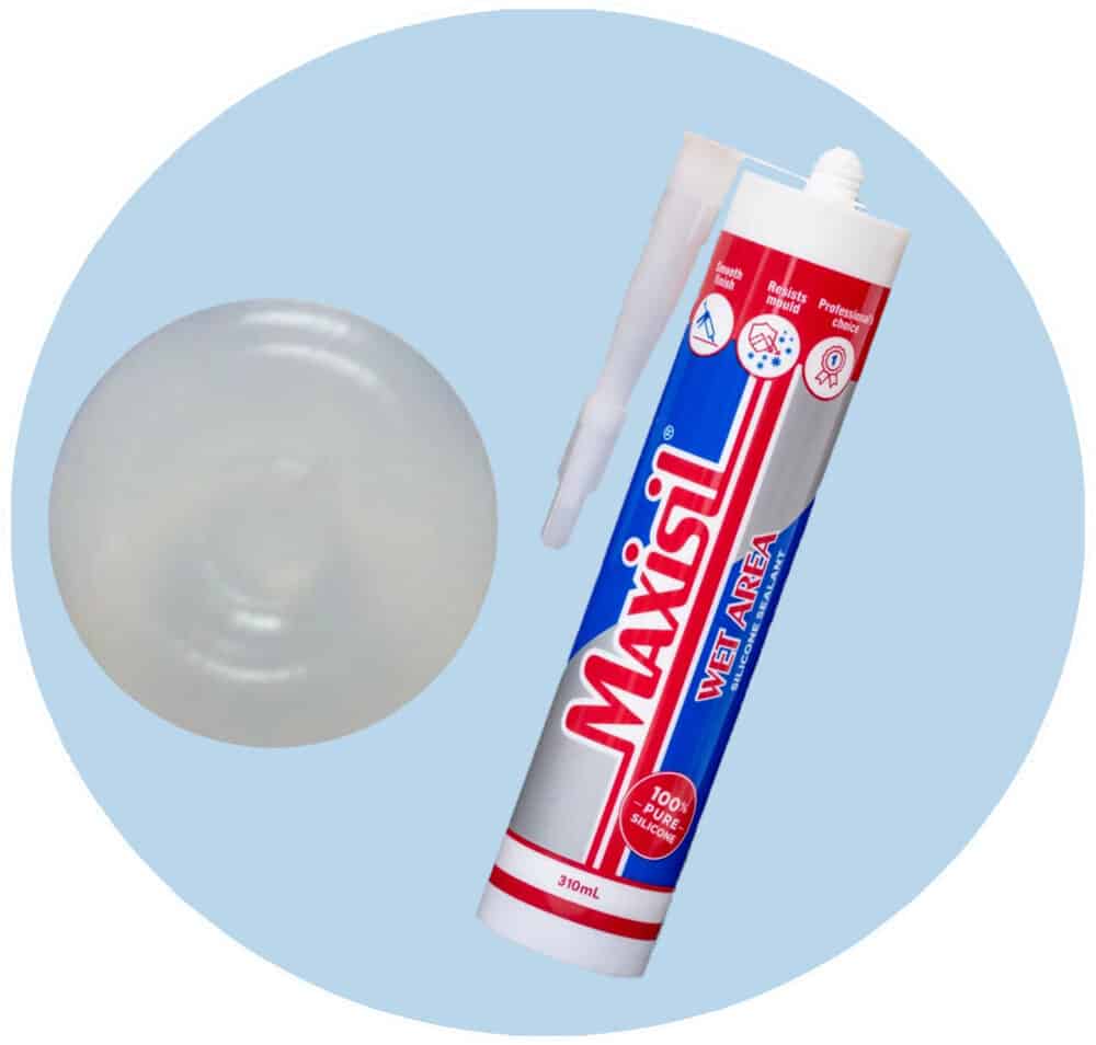 Maxisil A Wet Area Silicone Sealant - A1 Cear - Single Item Variation