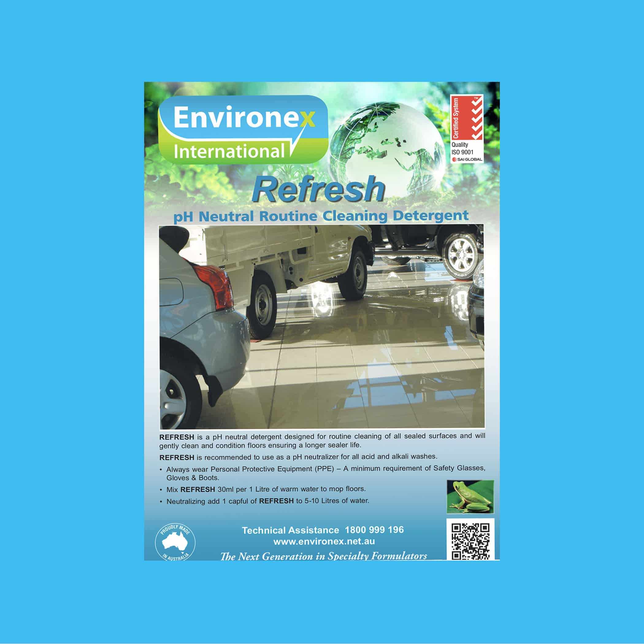 Environex Refresh Cleaning Detergent - Product Image