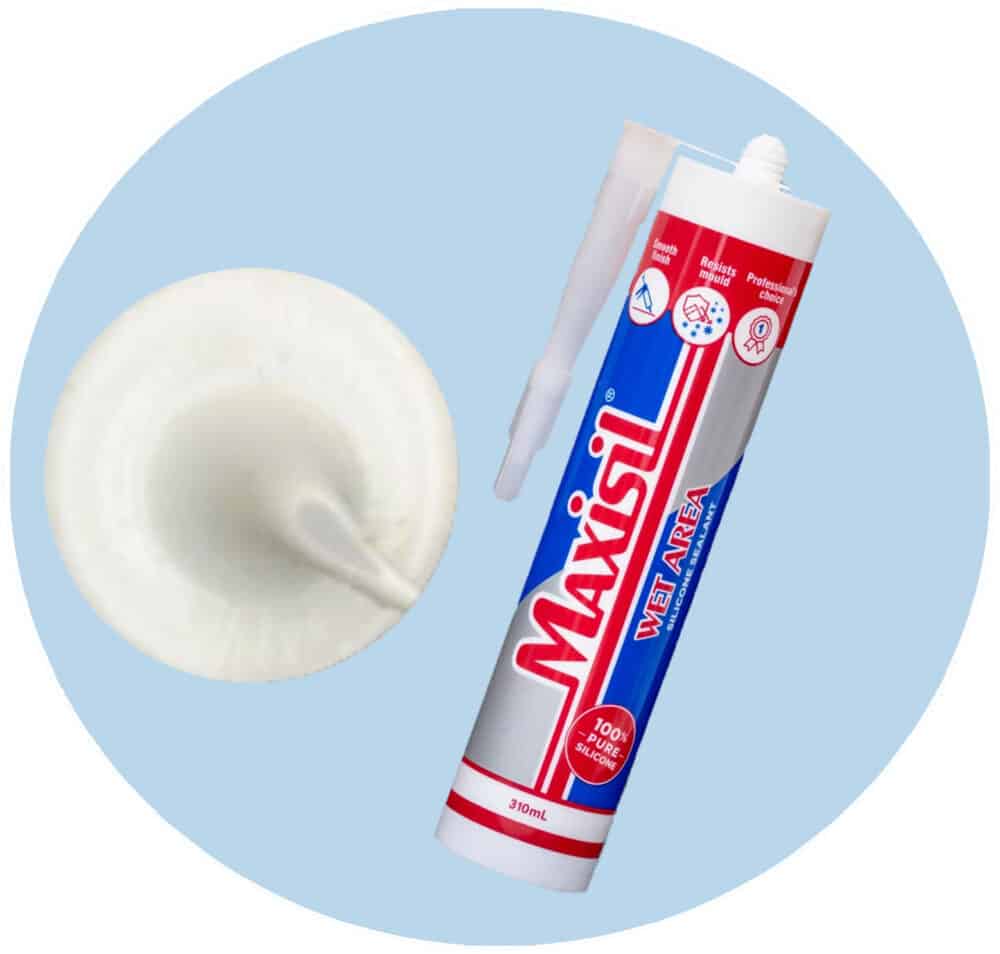 Maxisil A Wet Area Silicone Sealant - A3 Off White - Single Item Variation