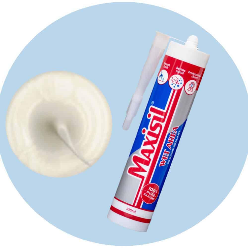 Maxisil A Wet Area Silicone Sealant - A17 Alabaster - Single Item Variation