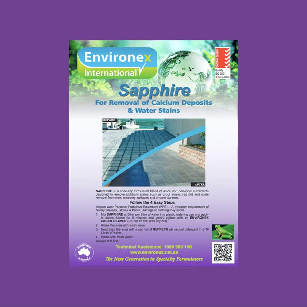 Environex Sapphire Cleaner - Product Image
