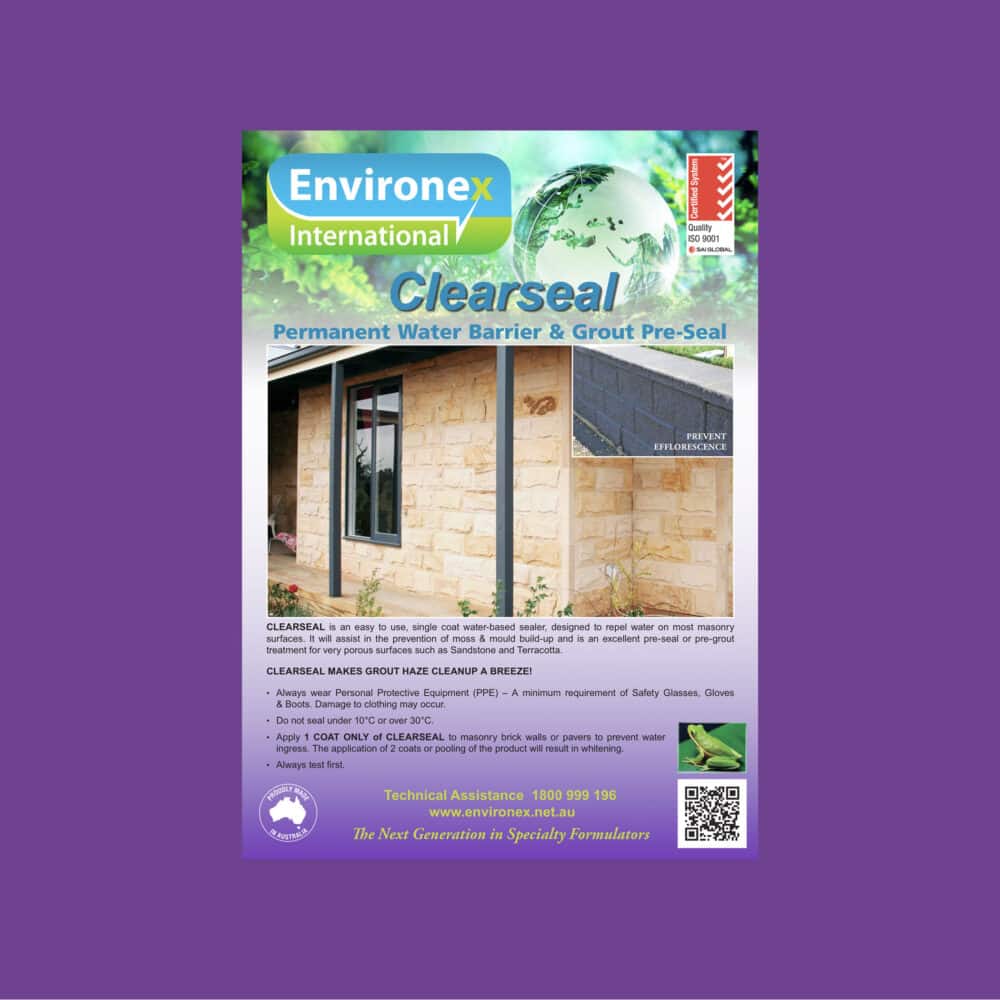 Environex Clearseal Sealer - Product Image