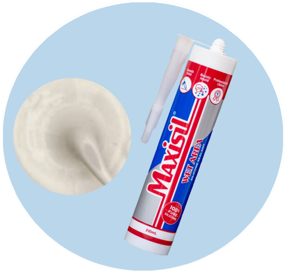 Maxisil A Wet Area Silicone Sealant - A19 Ivory - Single Item Variation