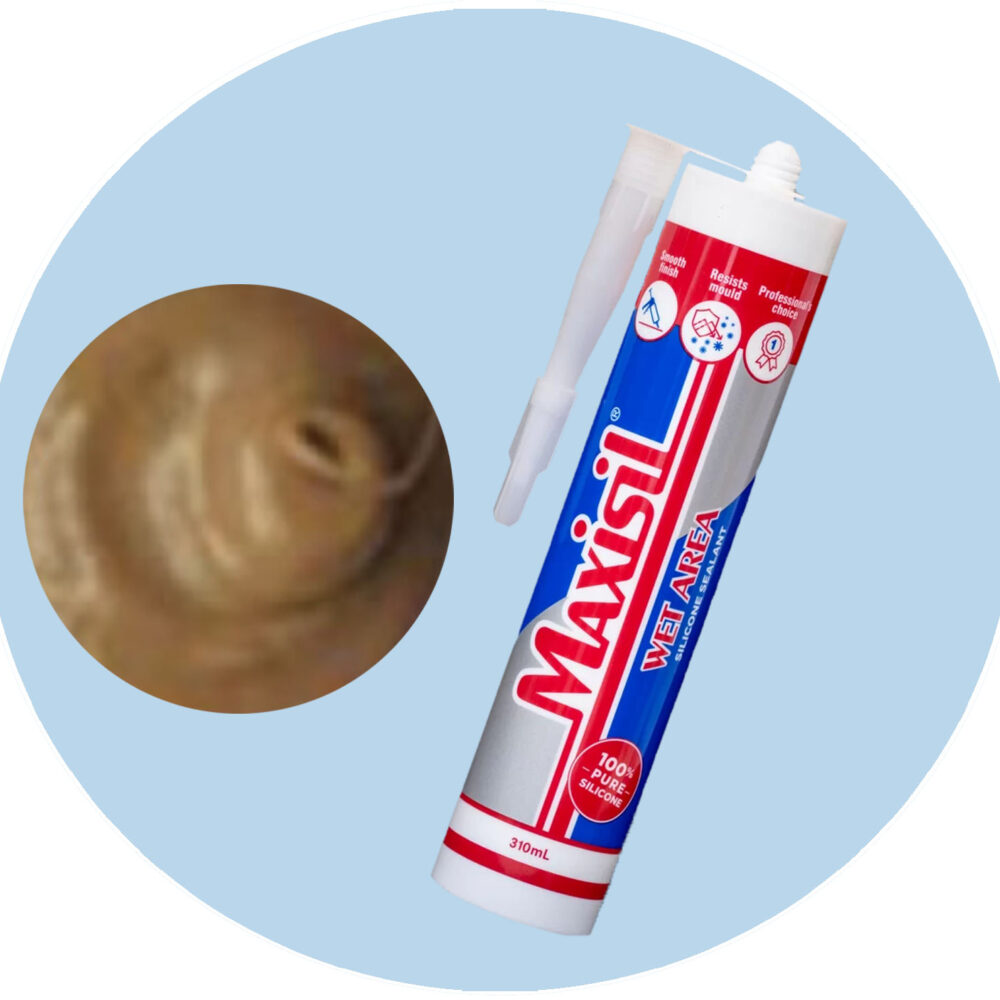 Maxisil A Wet Area Silicone Sealant - A60 Mocha - Single Item Variation