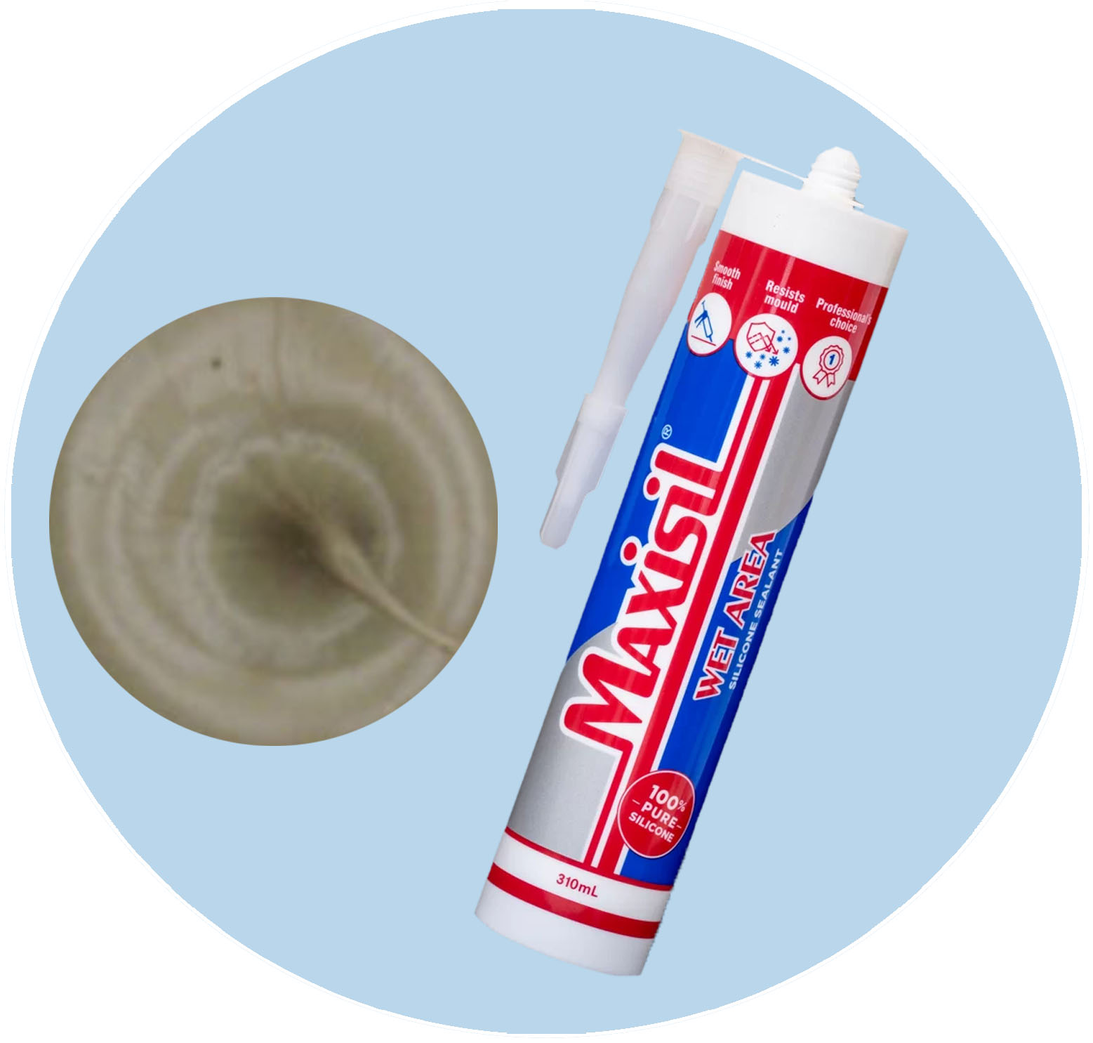 Maxisil A Wet Area Silicone Sealant - A29 Havana - Single Item Variation