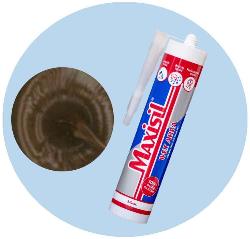 Maxisil A Wet Area Silicone Sealant - A28 Brown - Single Item Variation