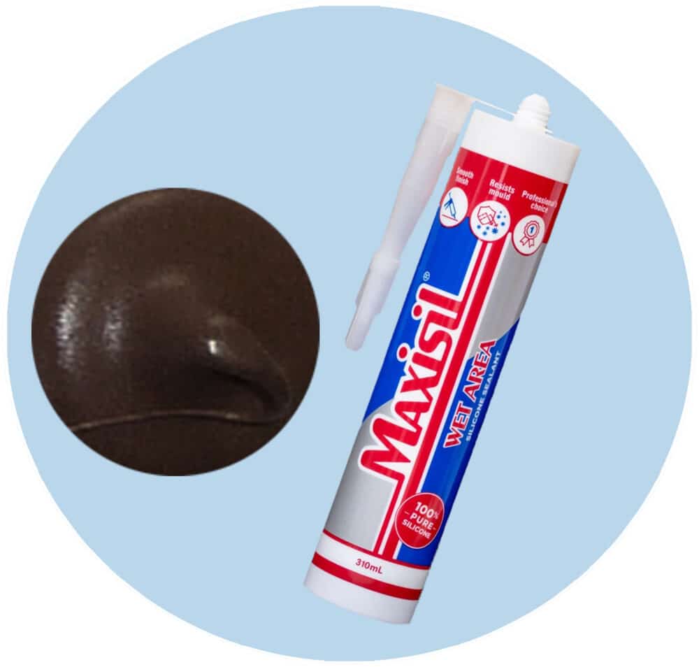Maxisil A Wet Area Silicone Sealant - A74 Cocoa - Single Item Variation