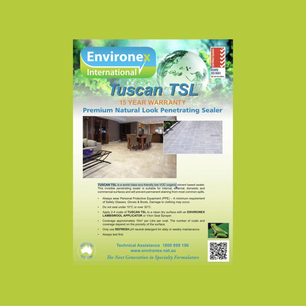 Environex Tuscan TSL Sealer - Product Image