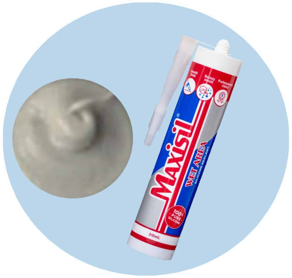 Maxisil A Wet Area Silicone Sealant - A4 Light Grey - Single Item Variation