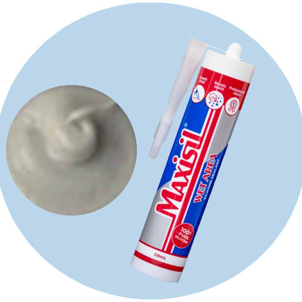 Maxisil A Wet Area Silicone Sealant - A81 Matte Light Grey - Single Item Variation