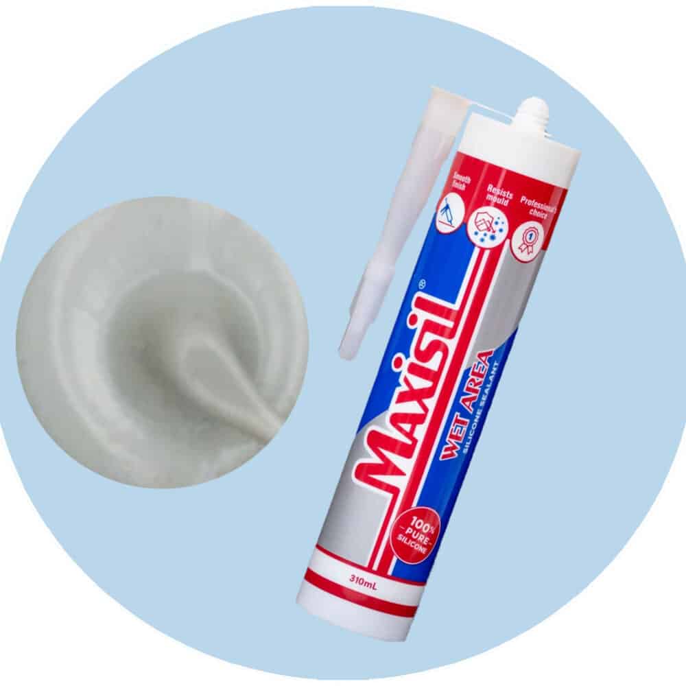 Maxisil A Wet Area Silicone Sealant - A82 Matte Mid Grey - Single Item Variation