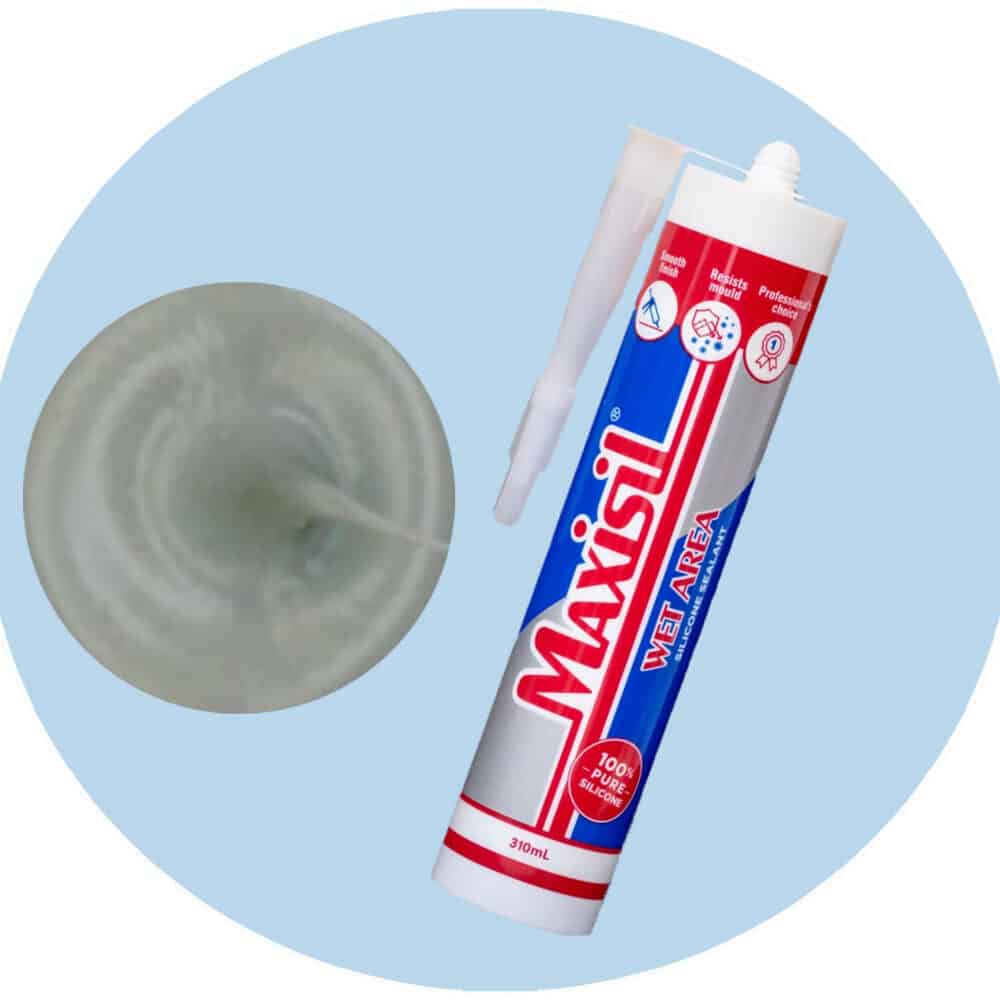 Maxisil A Wet Area Silicone Sealant - A10 Grey - Single Item Variation