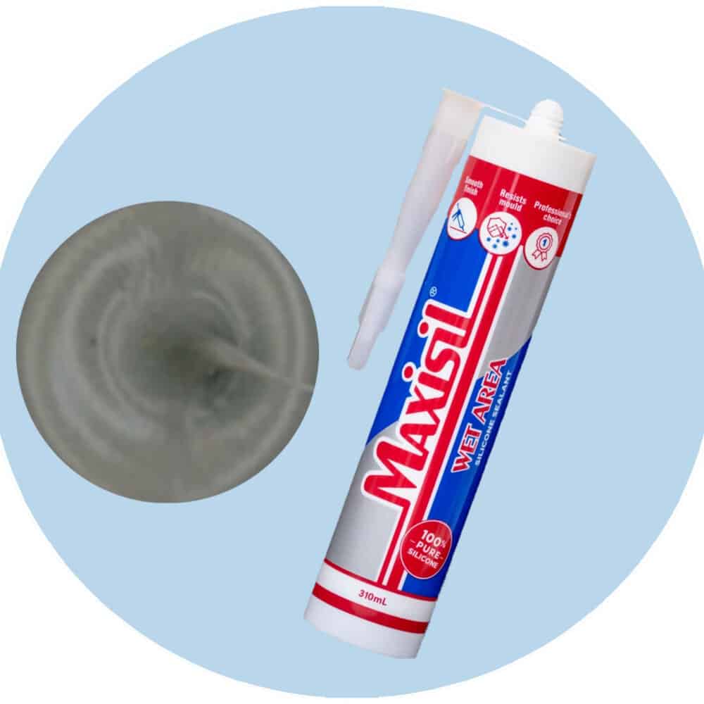 Maxisil A Wet Area Silicone Sealant - A8 Blue Grey - Single Item Variation