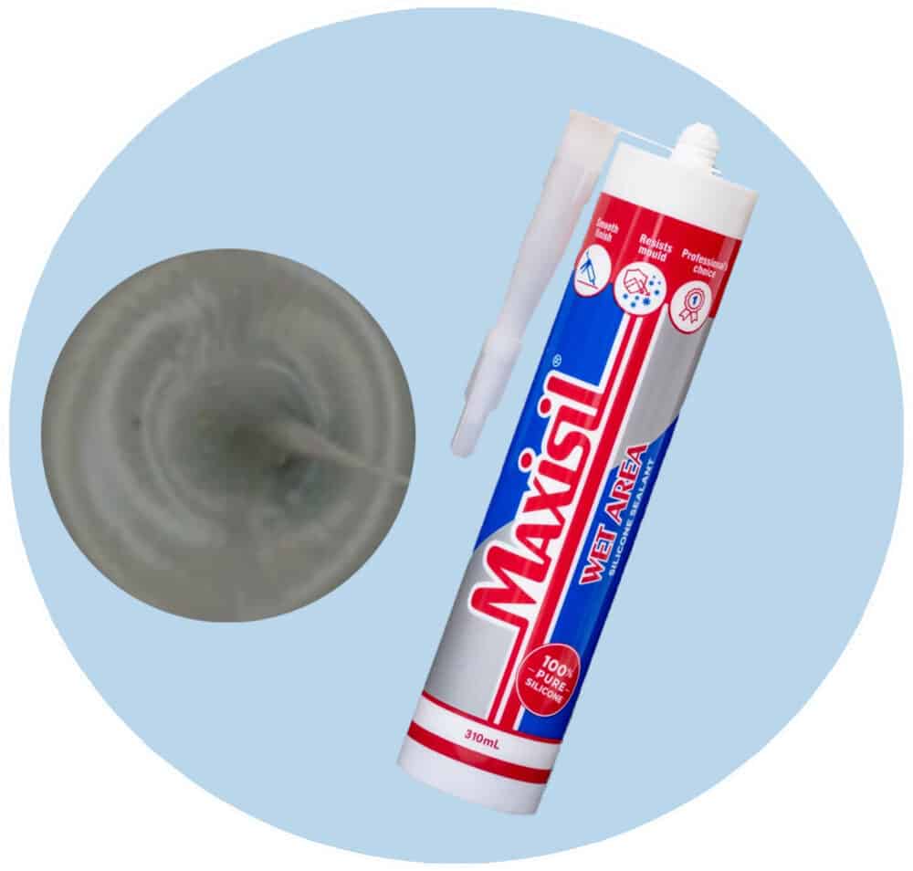 Maxisil A Wet Area Silicone Sealant - A8 Blue Grey - Single Item Variation