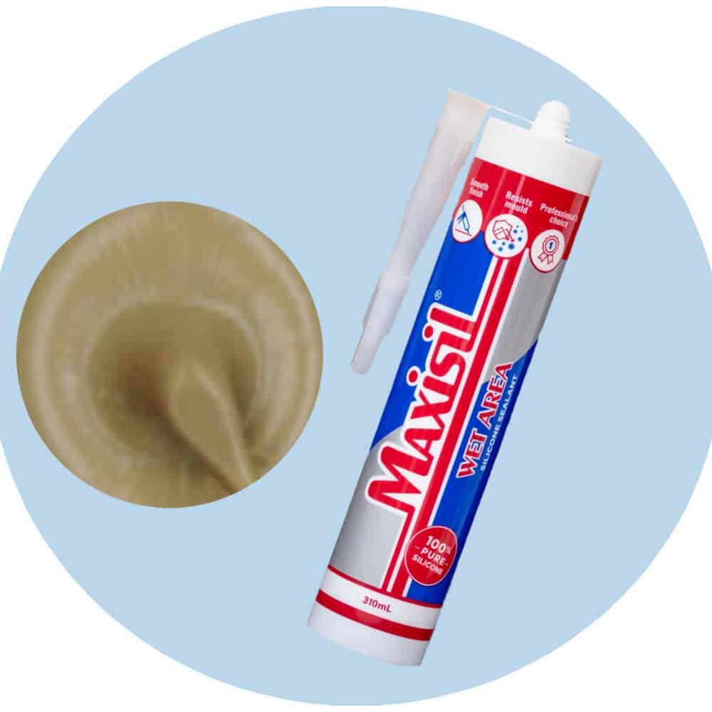 Maxisil A Wet Area Silicone Sealant - A24 Beige - Single Item Variation