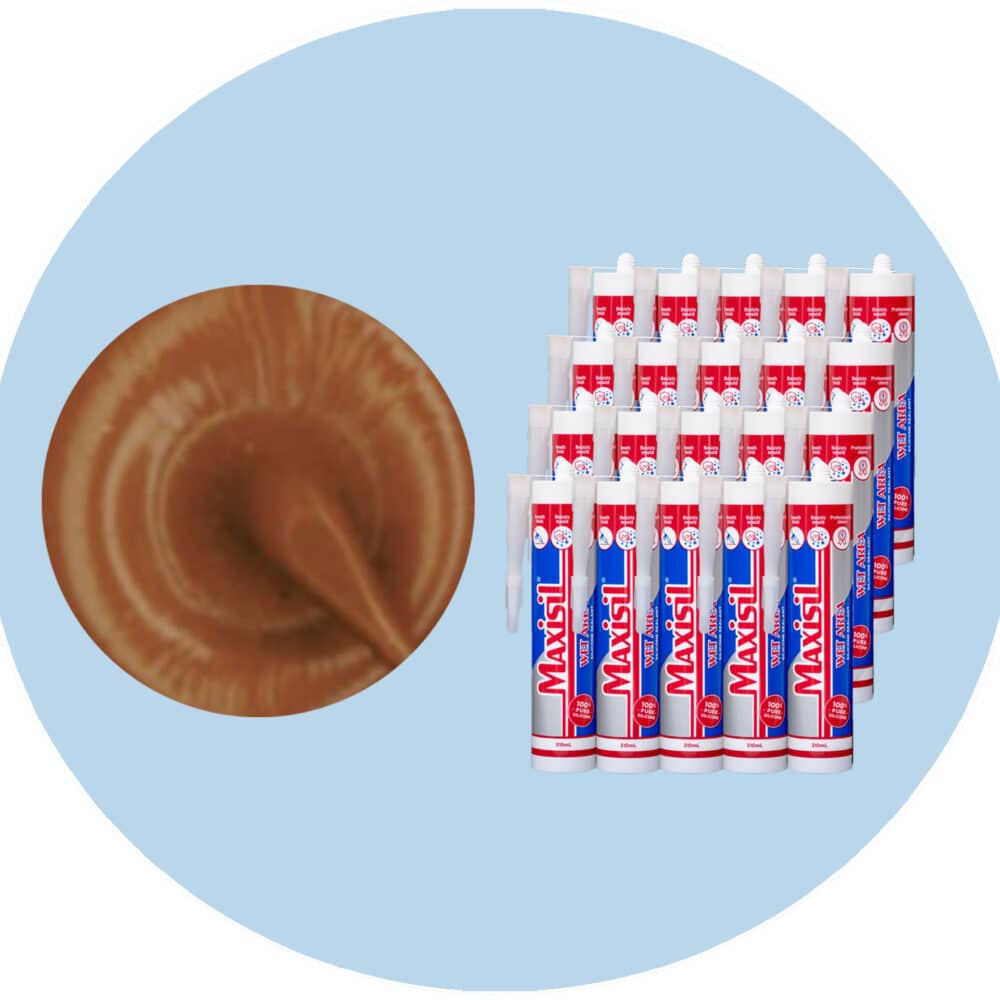 Maxisil A Wet Area Silicone Sealant - A32 Cotto - Box of 20 Variation