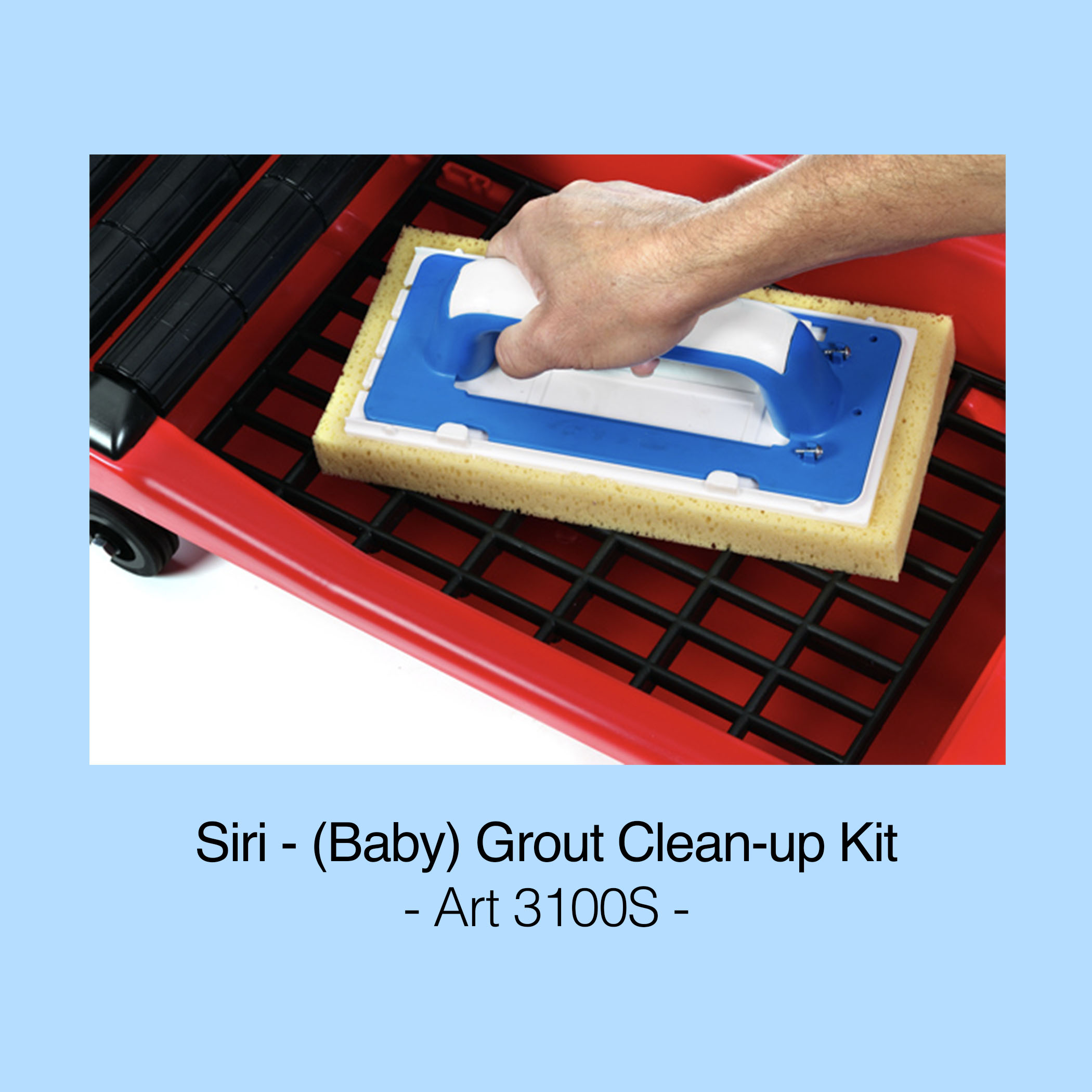 Siri Baby Grout Clean Up System Art 3100S - Image 2