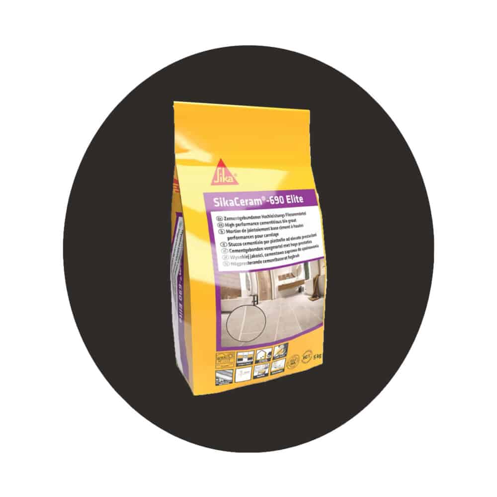 SikaCeram-690 Elite Grout - 5kg Anthracite #31 Variation Image