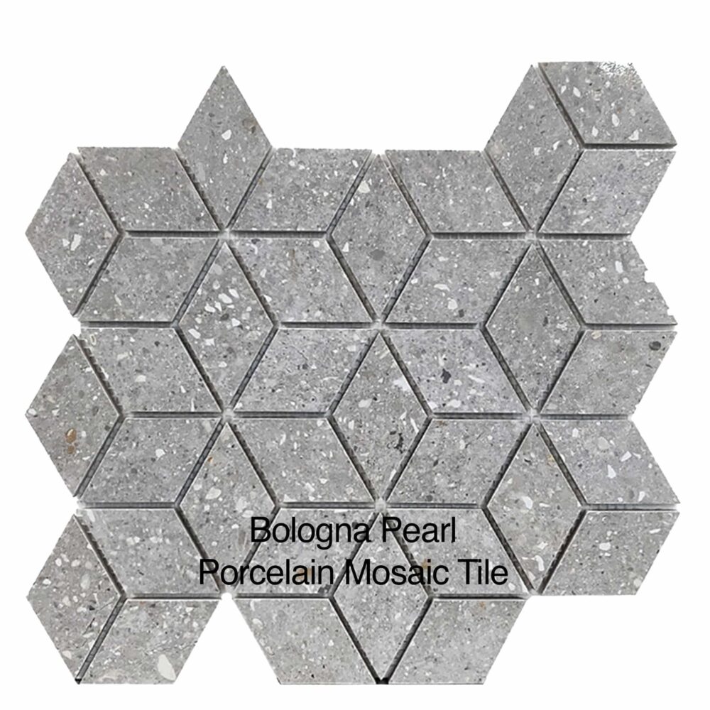 Bologna Pearl Porcelain Mosaic Tile - Product Image