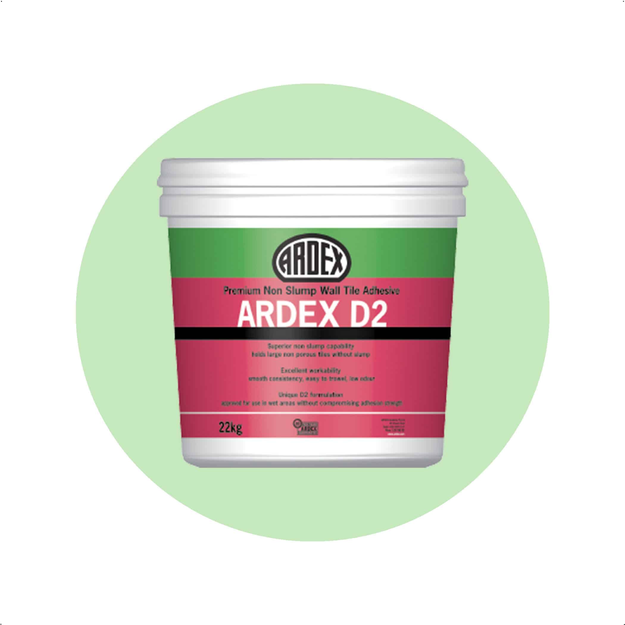 Ardex D2 Wall Tile Adhesive - Product Image